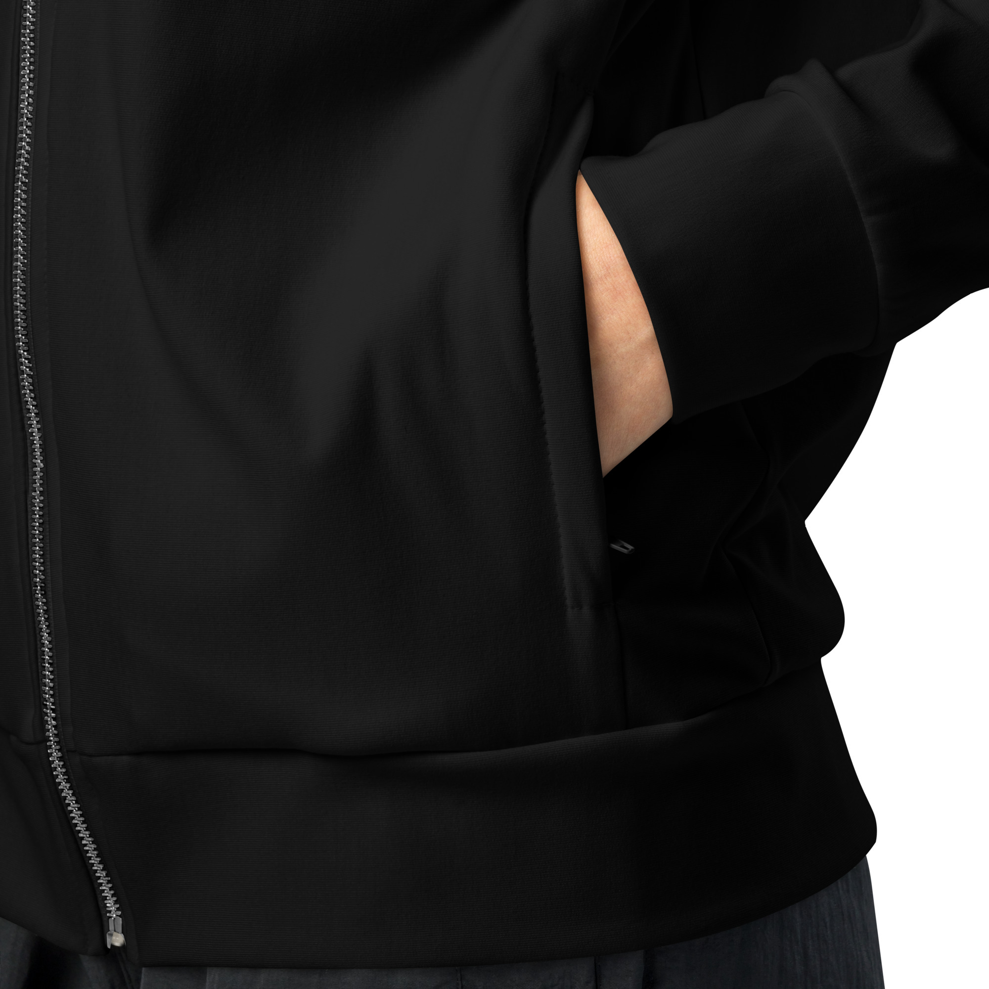 Track Jacket Detail — Einschussloch
