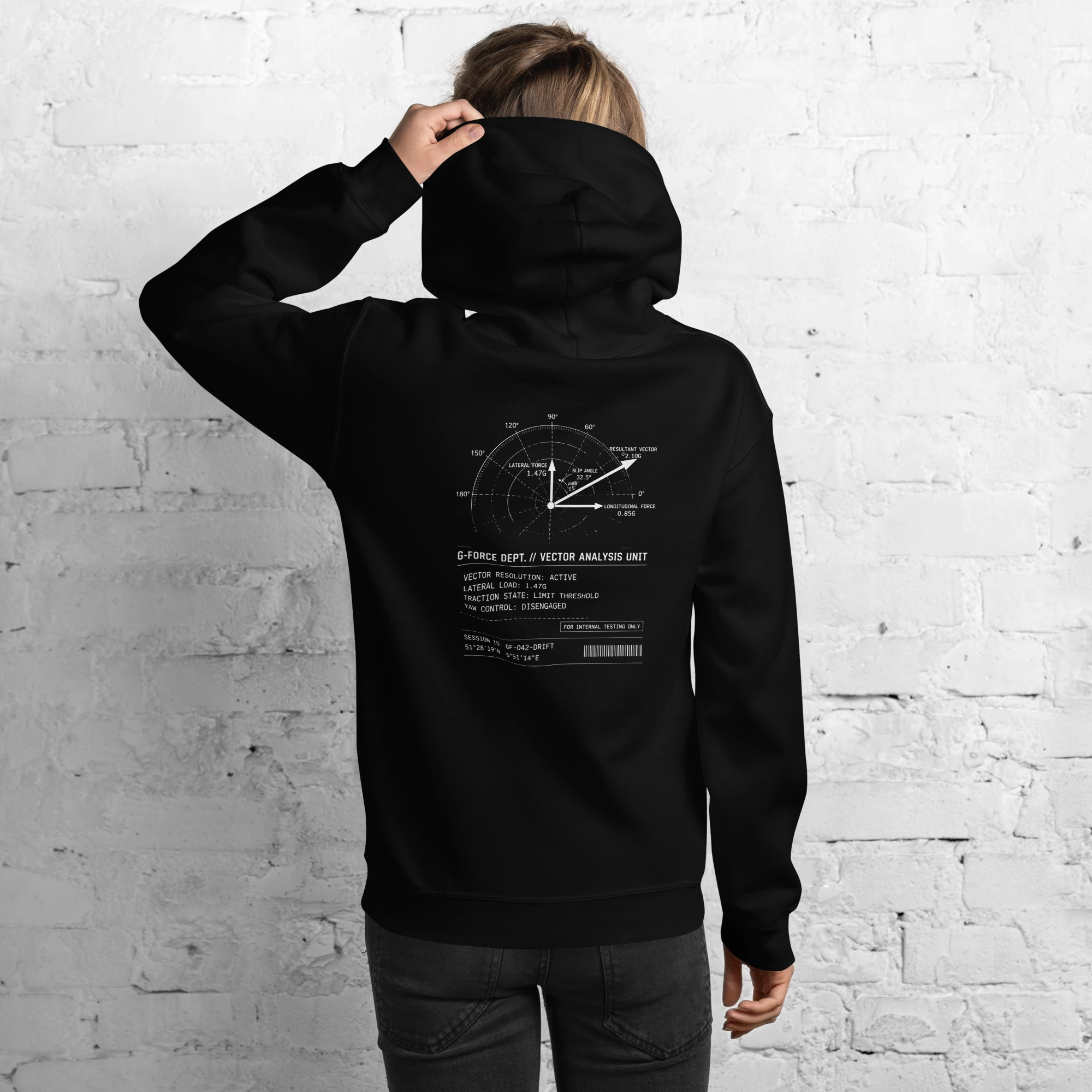 G-FORCE DEPT. Vector Analysis Hoodie 400gsm