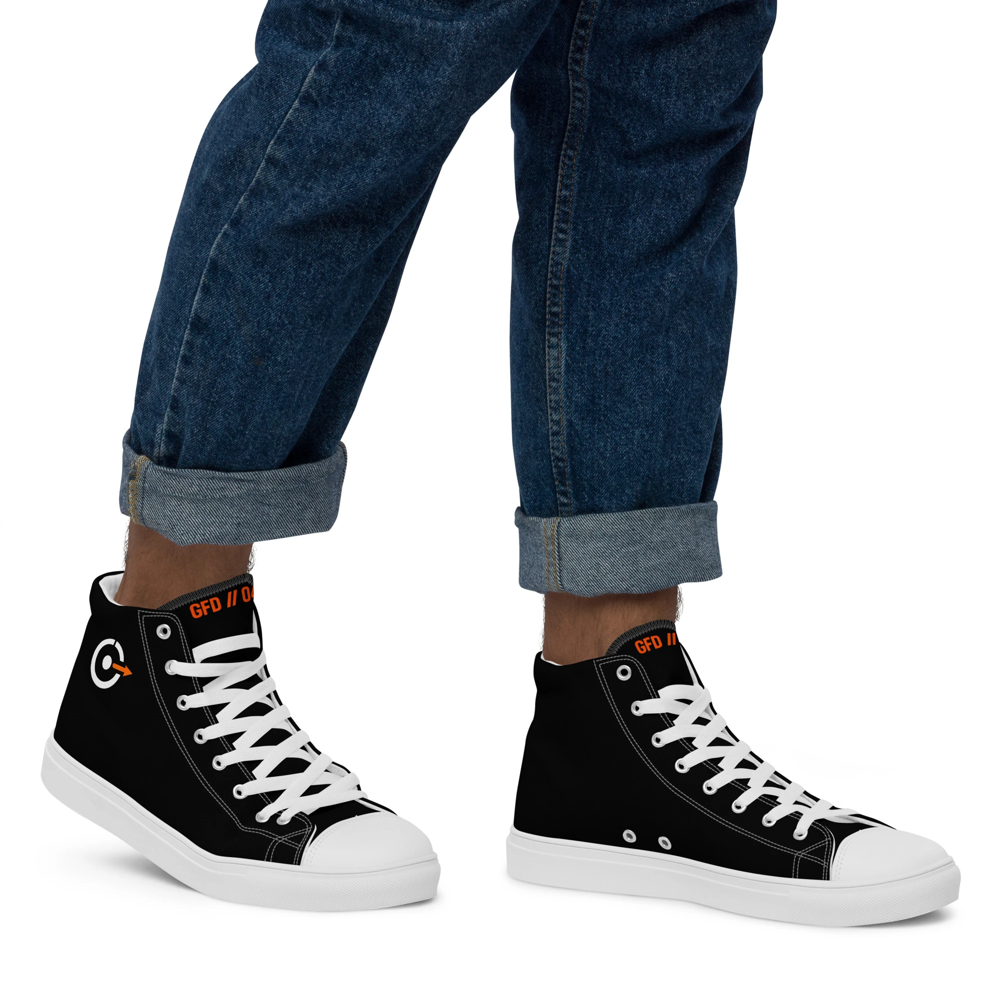 GFD High Top Men Weiß