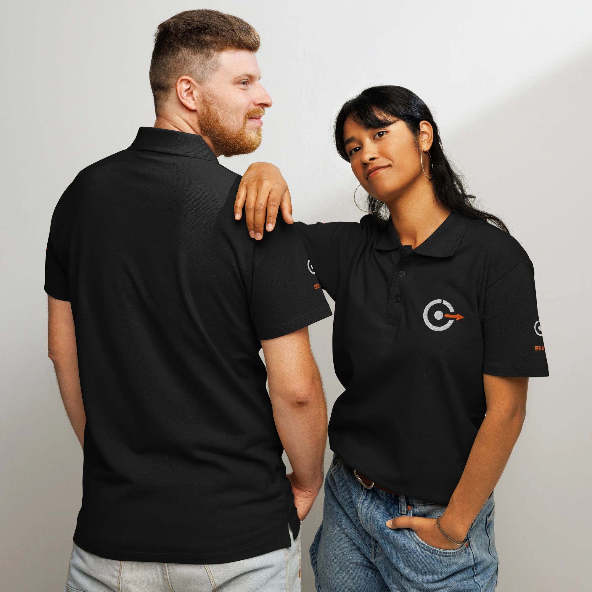 GFD Polo Schwarz